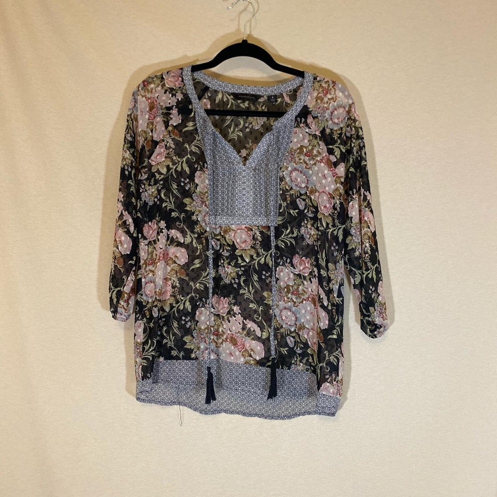 Floral Print Tunic